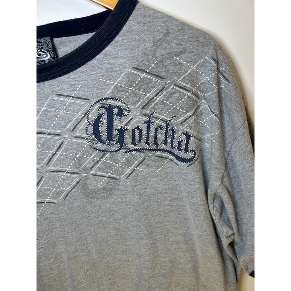 Y2K Gotcha graphic ringer tee - Picture 3 of 3